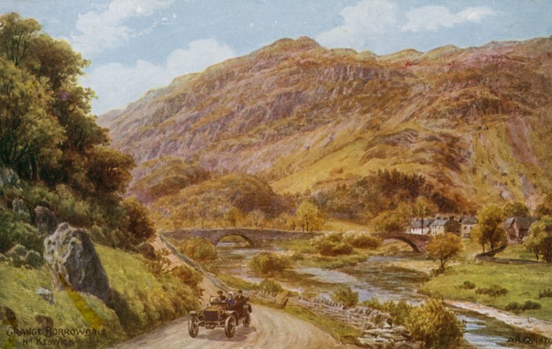 Grange Borrowdale u Keswicku od Alfred Robert Quinton