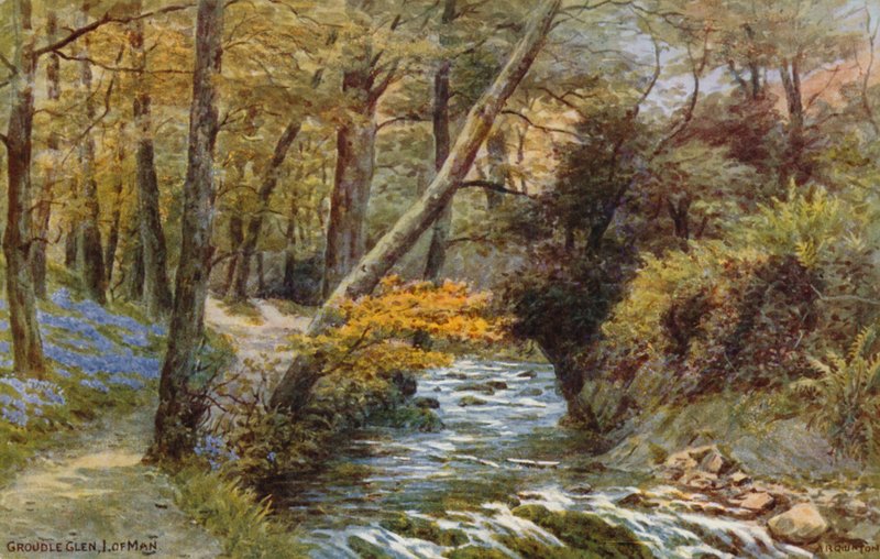 Groudle Glen, Já člověka od Alfred Robert Quinton
