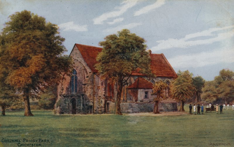 Guildhall, Priory Park, Chichester od Alfred Robert Quinton