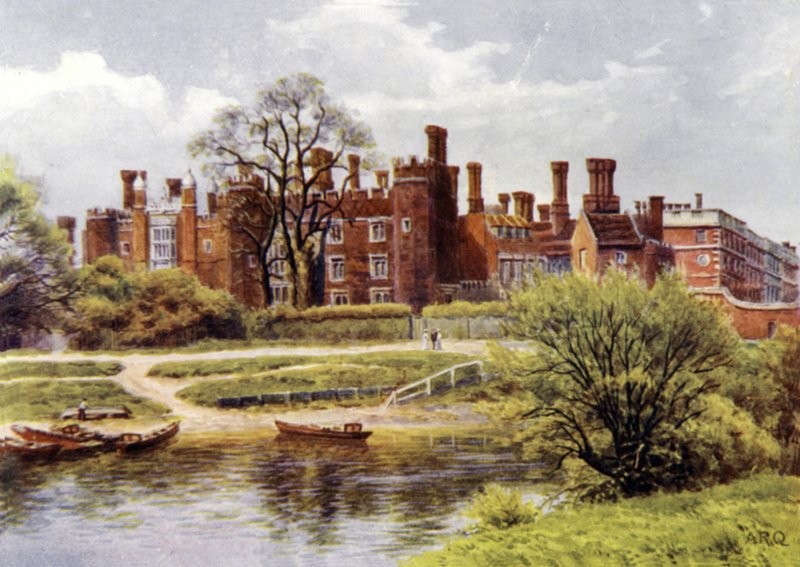 Palác Hampton Court od Alfred Robert Quinton