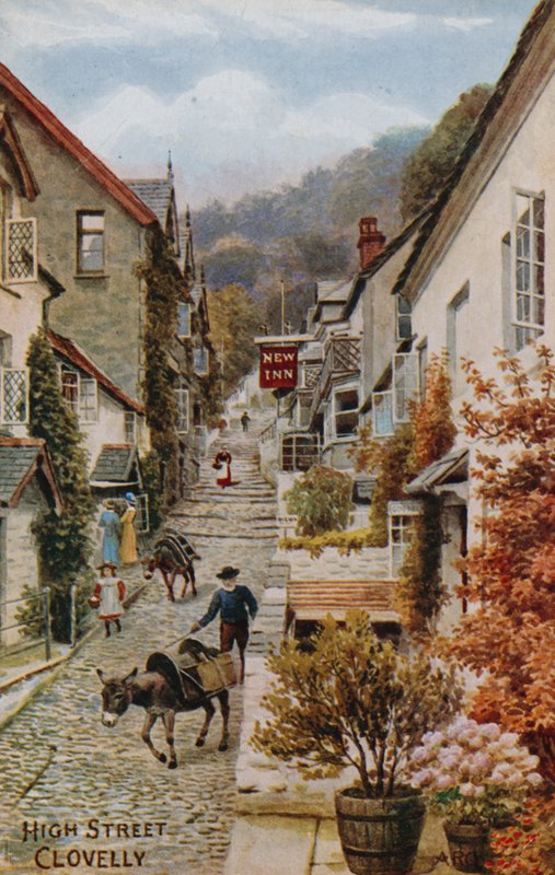 High Street, Clovelly od Alfred Robert Quinton