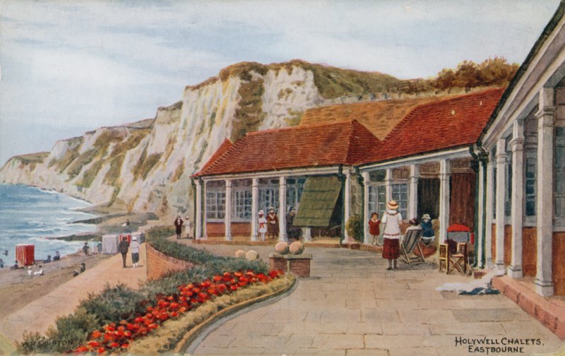 Holywell Chalets, Eastbourne od Alfred Robert Quinton