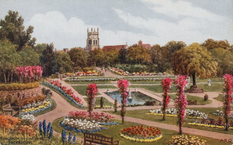 Kingsnorth Gardens, Folkestone od Alfred Robert Quinton