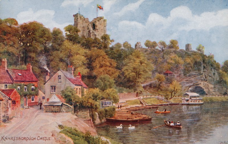 Hrad Knaresborough od Alfred Robert Quinton