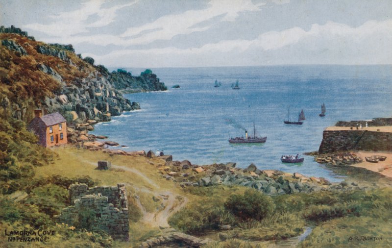 Lamorna Cove, Nr. Penzance od Alfred Robert Quinton