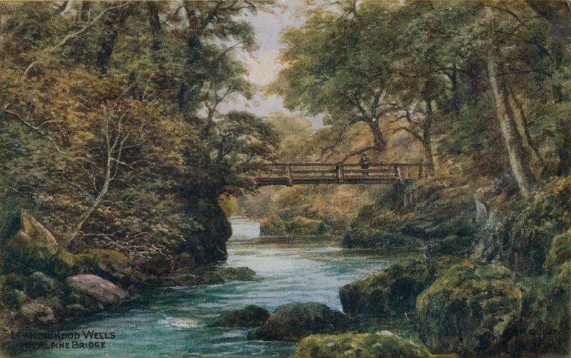 Llandrindod Wells, Alpský most od Alfred Robert Quinton