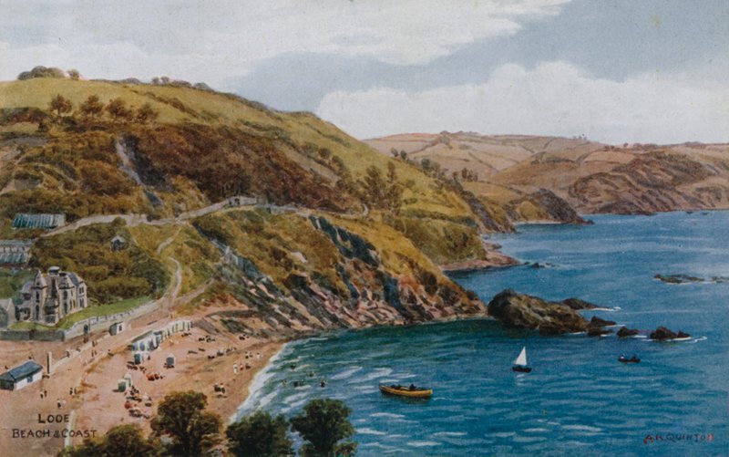 Looe, Pláž a pobřeží od Alfred Robert Quinton