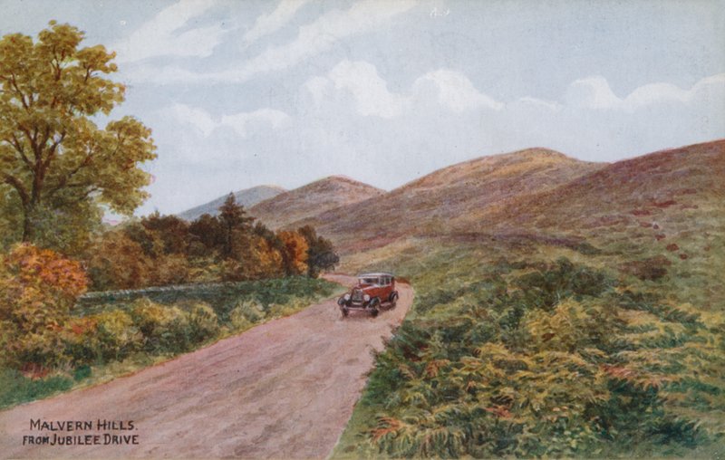 Malvern Hills, z Jubilee Drive od Alfred Robert Quinton