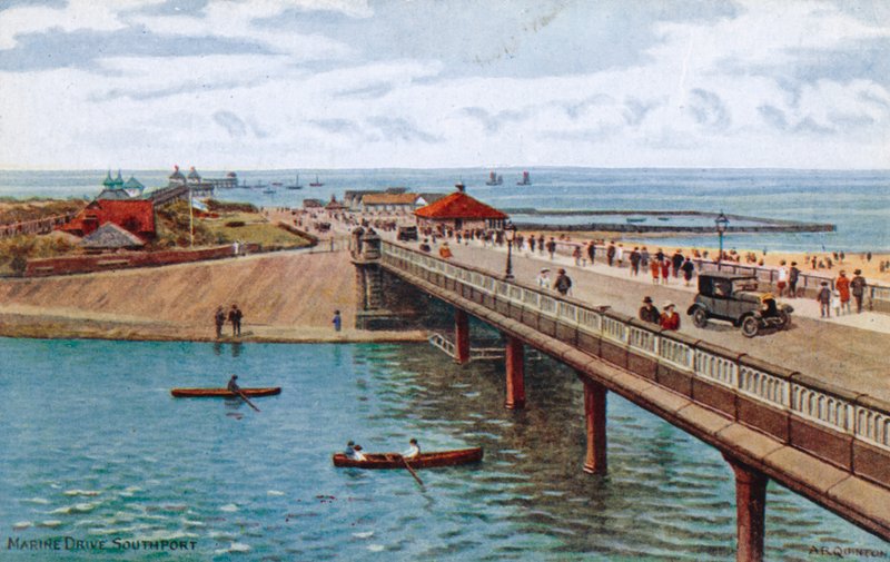 Marine Drive, Southport od Alfred Robert Quinton