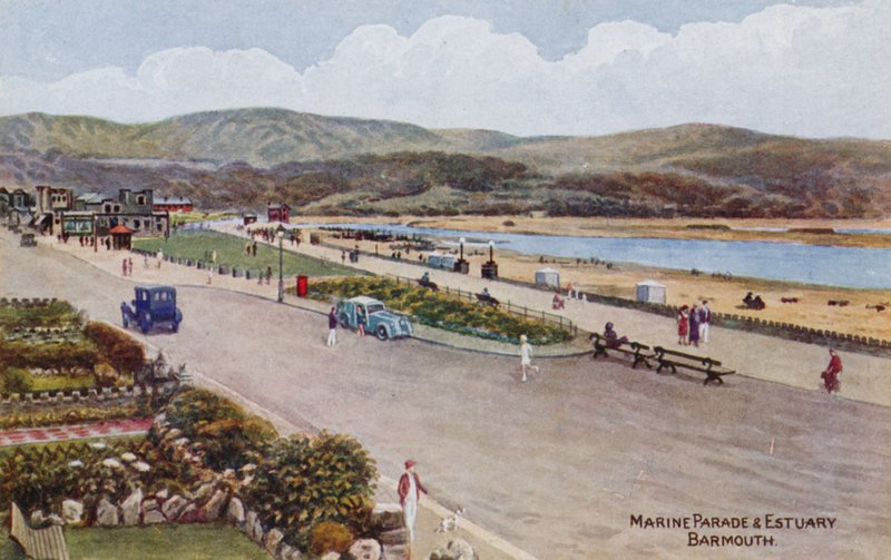 Marine Parade and Estuary, Barmouth od Alfred Robert Quinton