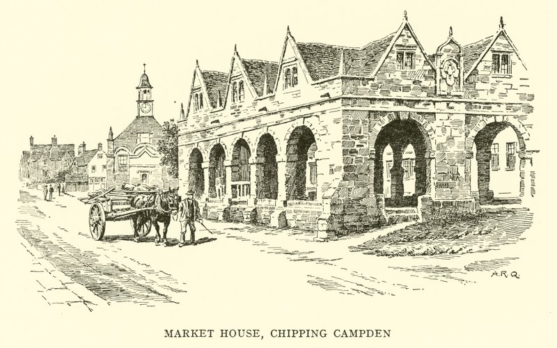 Market House, Chipping Campden od Alfred Robert Quinton