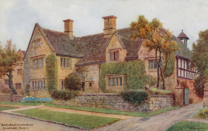 Domov Mary Andersonové, Broadway Worcestershire od Alfred Robert Quinton