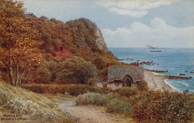Monks Bay, Bonchurch, I of Wight od Alfred Robert Quinton