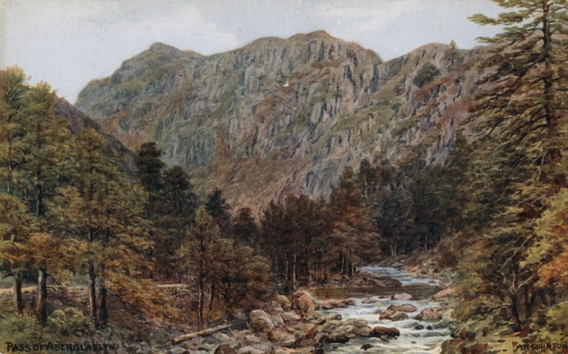 Průsmyk Aberglaslyn od Alfred Robert Quinton