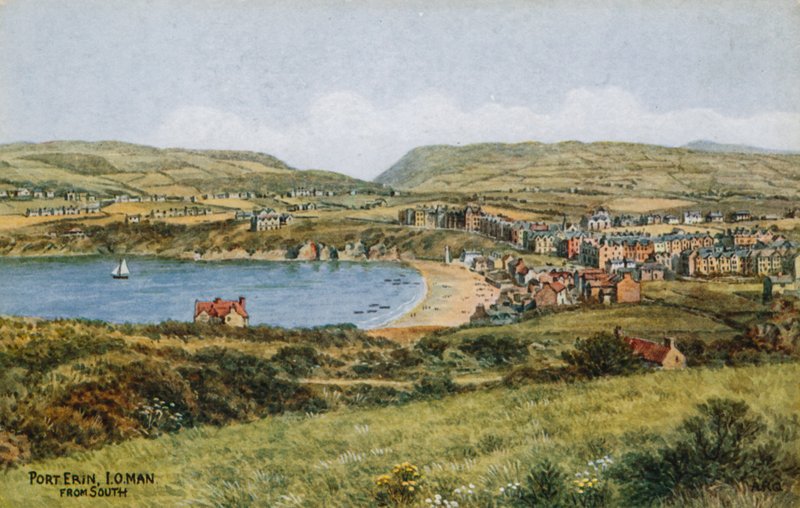Port Erin, IO Man, z jihu od Alfred Robert Quinton