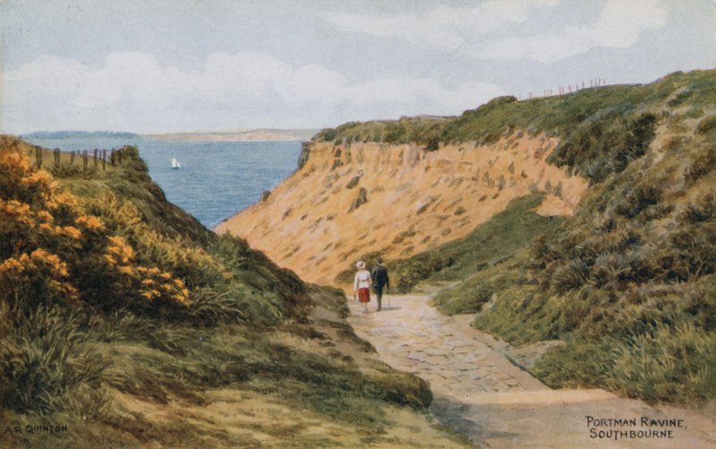 Portman Ravine, Southbourne od Alfred Robert Quinton