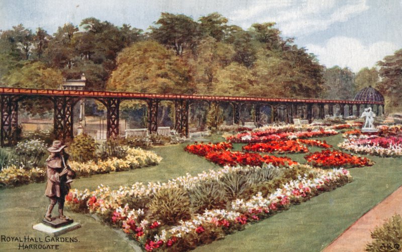 Royal Hall Gardens, Harrogate od Alfred Robert Quinton
