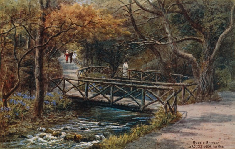 Rustikální mosty, Groudle Glen, Já člověka od Alfred Robert Quinton