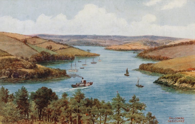 Salcombe, Ústí od Alfred Robert Quinton