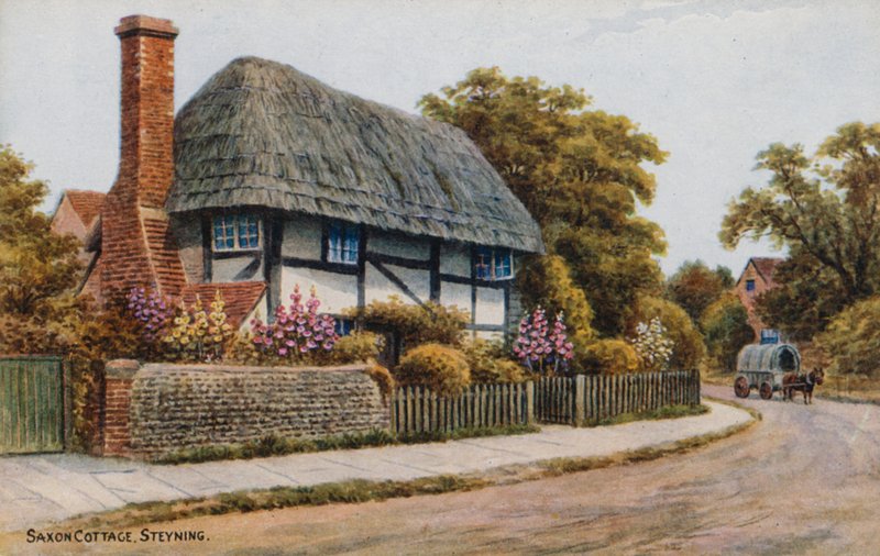 Saxon Cottage, Steyning od Alfred Robert Quinton