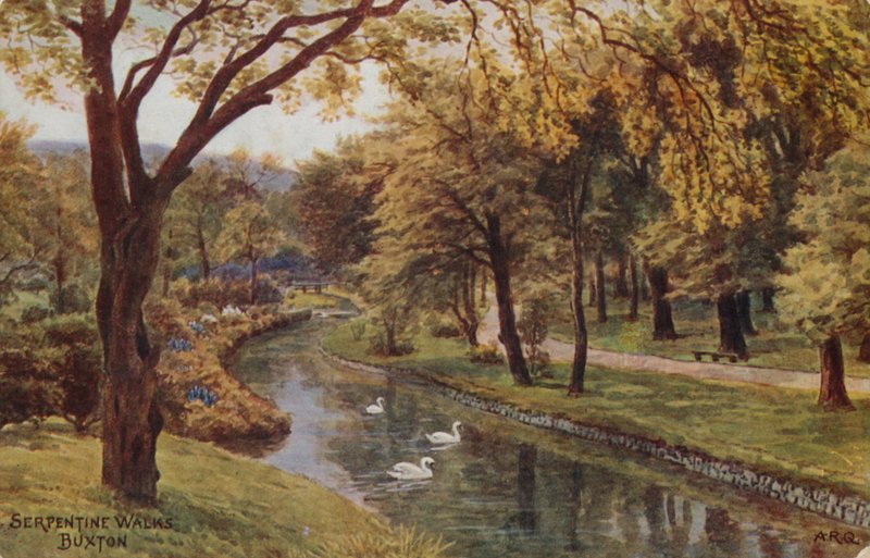 Serpentine Walks, Buxton od Alfred Robert Quinton
