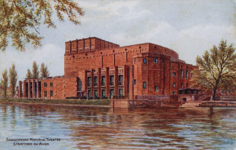 Shakespeare Memorial Theatre, Stratford-on-Avon od Alfred Robert Quinton