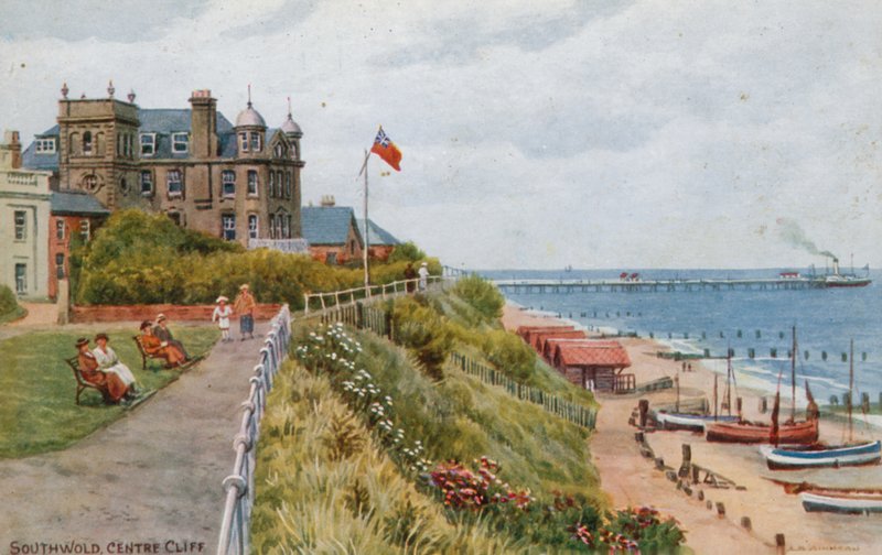Southwold, Centre Cliff od Alfred Robert Quinton