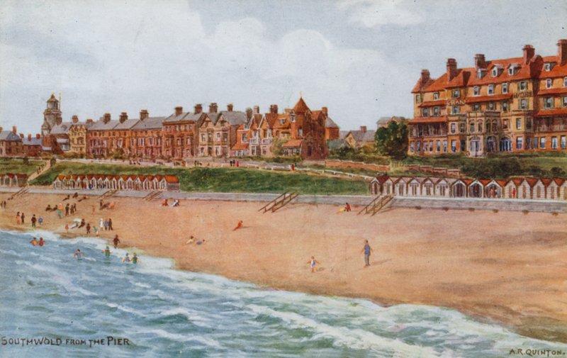 Southwold z mola od Alfred Robert Quinton