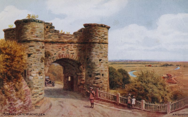 Strand Gate, Winchelsea od Alfred Robert Quinton
