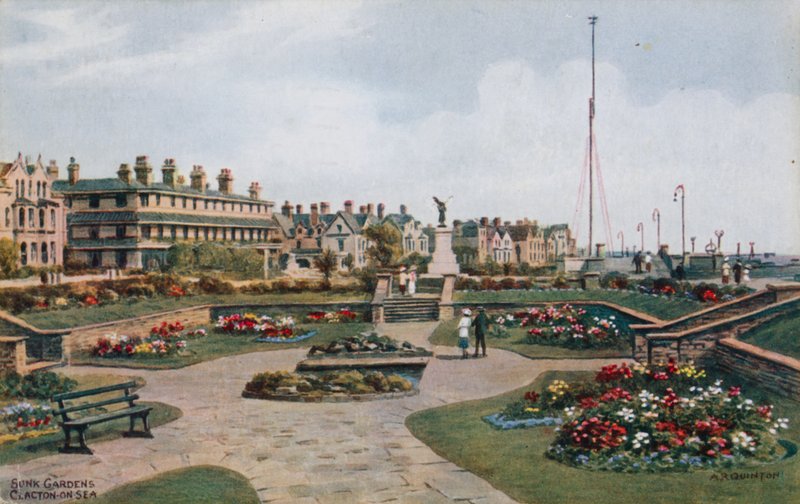 Sunk Gardens, Clacton-on-Sea od Alfred Robert Quinton