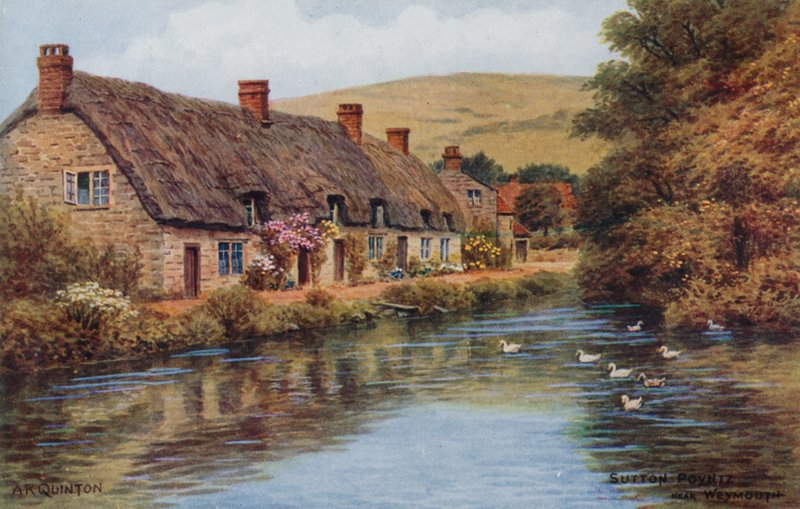Sutton Poyntz, poblíž Weymouth od Alfred Robert Quinton