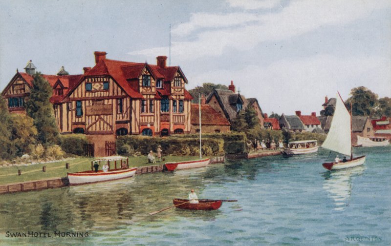 Hotel Swan, Horning od Alfred Robert Quinton