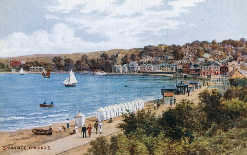 Swanage, dívá se na S od Alfred Robert Quinton