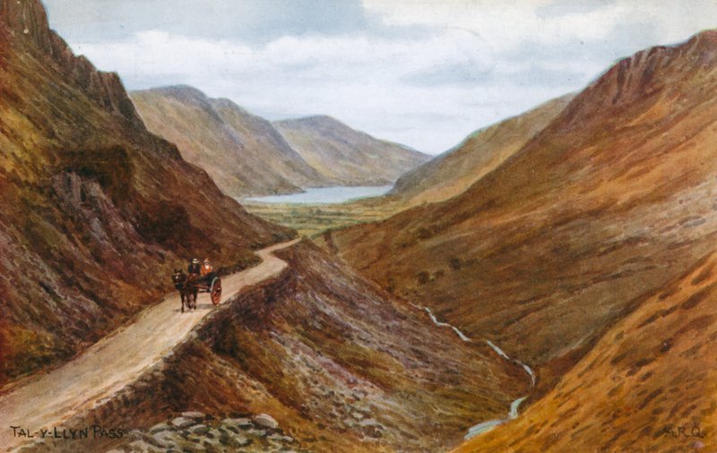 Průsmyk Tal-y-Llyn od Alfred Robert Quinton