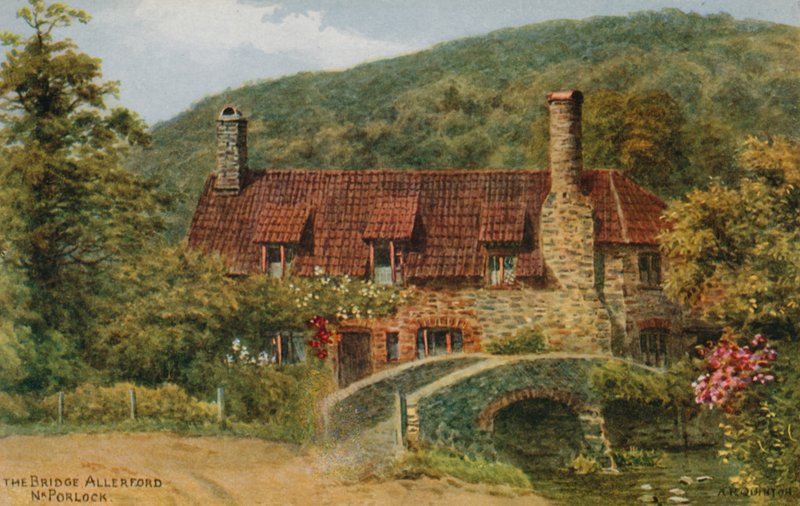 Most, Allerford, Nr Porlock od Alfred Robert Quinton