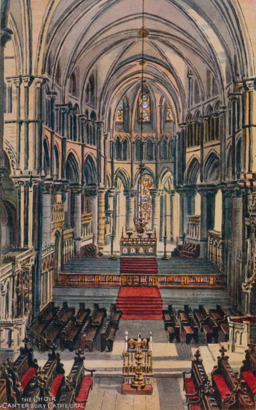 Sbor Canterbury Cathedral od Alfred Robert Quinton