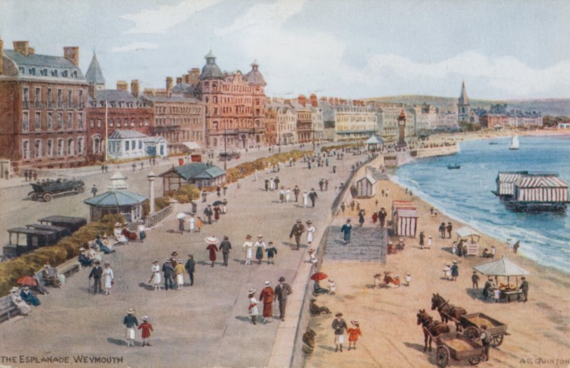 Esplanade, Weymouth od Alfred Robert Quinton