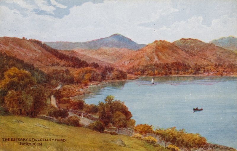Ústí a Dolgelley Road, Barmouth od Alfred Robert Quinton