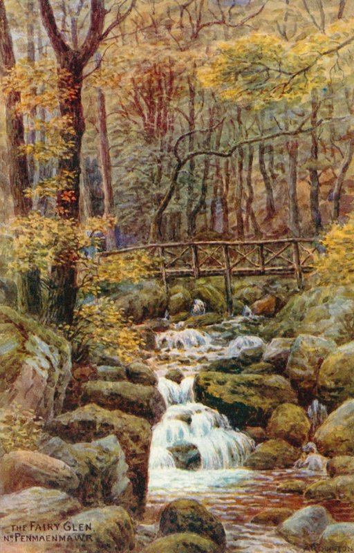 The Fairy Glen, Nr Penmaenmawr od Alfred Robert Quinton