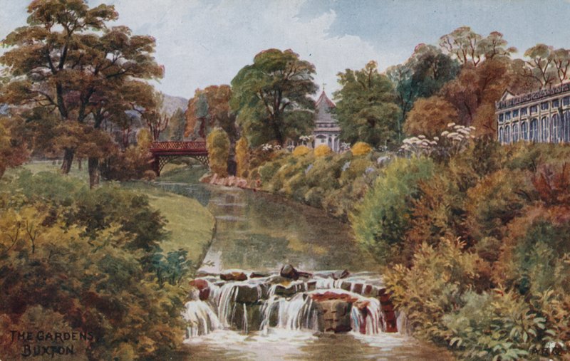 Zahrady, Buxton od Alfred Robert Quinton