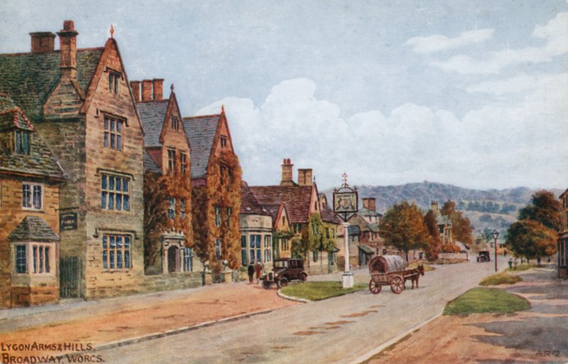 The Lygon Arms, Broadway, Worcestershire od Alfred Robert Quinton