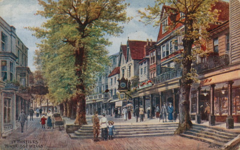 The Pantiles, Tunbridge Wells od Alfred Robert Quinton