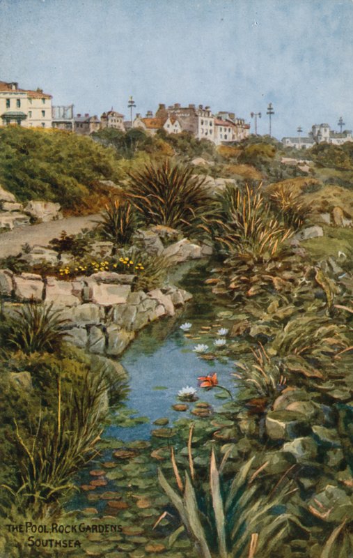The Pool, Rock Gardens, Southsea od Alfred Robert Quinton