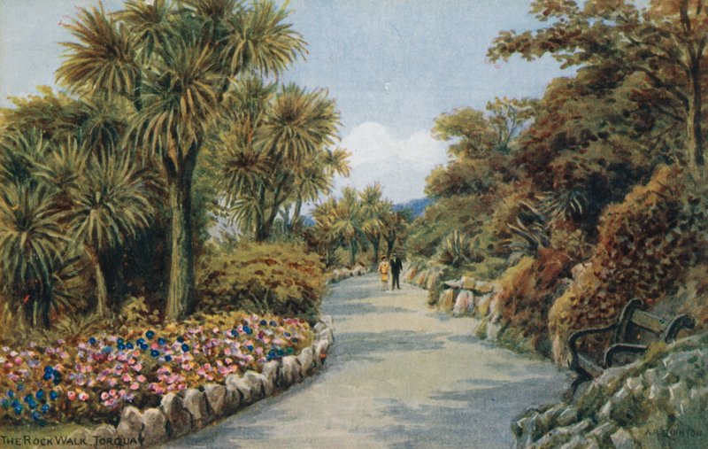 The Rock Walk, Torquay od Alfred Robert Quinton