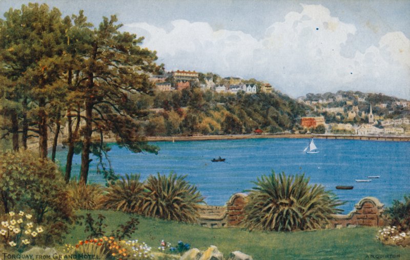 Torquay, od Gf a Hotel od Alfred Robert Quinton