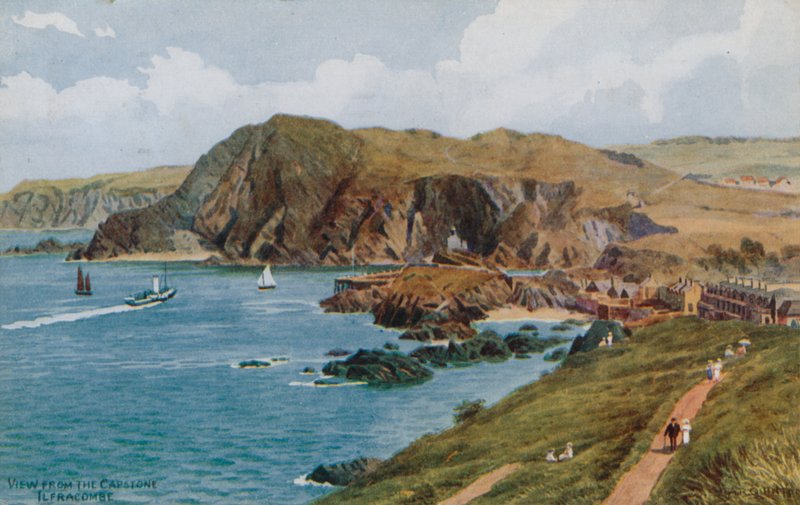 Pohled z Capstone, Ilfracombe od Alfred Robert Quinton