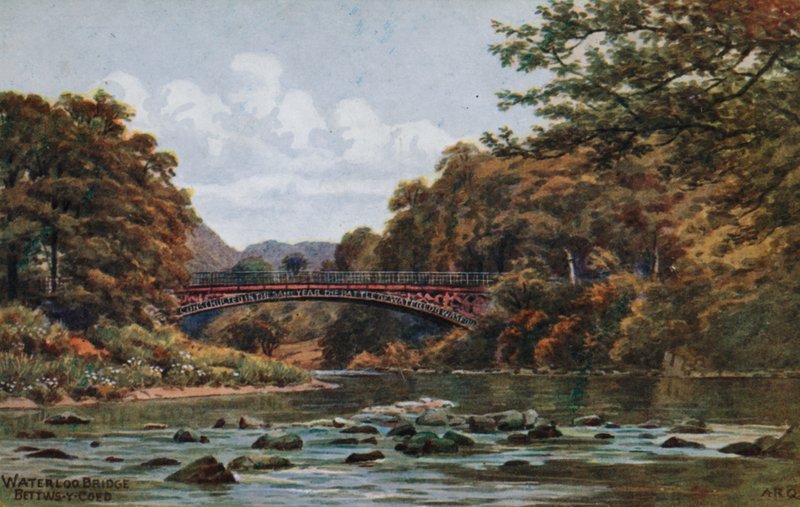 Waterloo Bridge, Bettws-y-Coed od Alfred Robert Quinton