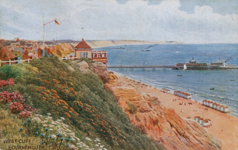West Cliff, Bournemouth od Alfred Robert Quinton