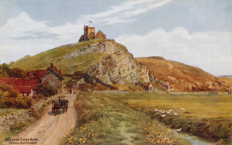 Weston-Super-Mare, Uphill Old Church od Alfred Robert Quinton