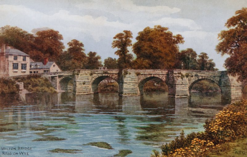 Wilton Bridge, Ross-on-Wye od Alfred Robert Quinton